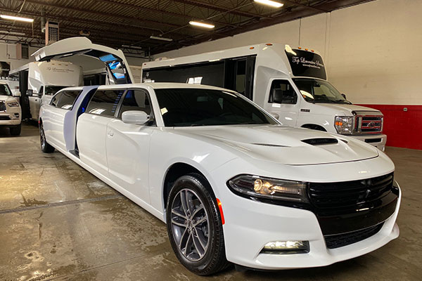 white limo exterior