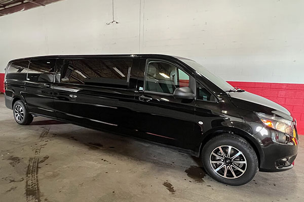 black limo exterior