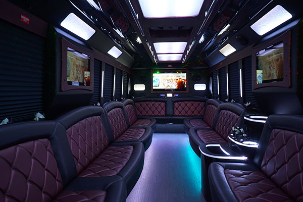 party bus interior