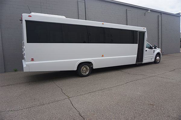 party bus exterior