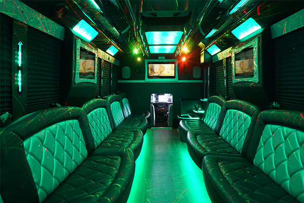 party bus interior