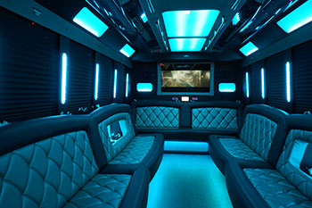 party bus interior