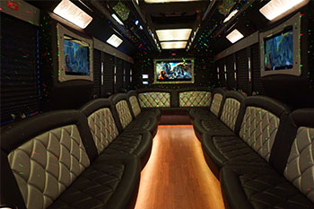 party bus interior