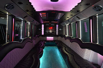 party bus interior